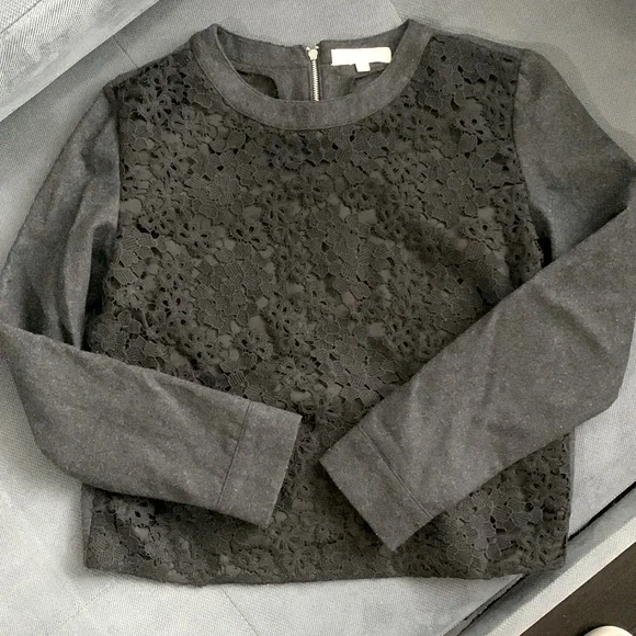 Wool (58%) Embroidered Top-XS - Picture 1 of 7